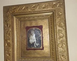 Antique Photograph In Frame