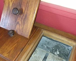 Antique Wooden Fridge/Icebox