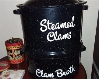 Steamed Clams Pot Set