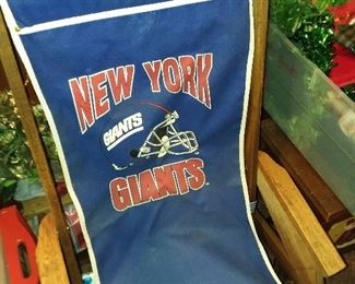 Vintage NY Giants Folding Chair