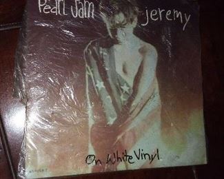 Pearl Jam Jeremy On White Vinyl Album