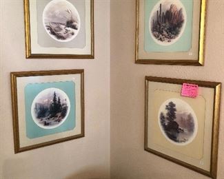 Windberg set of framed art