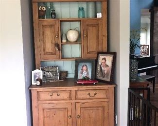 Custom Pine Hutch $350