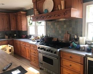 Custom Pine Cabinetry and Corian Counters purchased from Imaginative Design $6500 and taking all offers. (Original price - Cabinets $52,250 Counters $11,000). Owners Contractor will remove and place in garage for pick up starting 5/15.