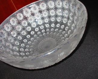 Large Lalique bowl