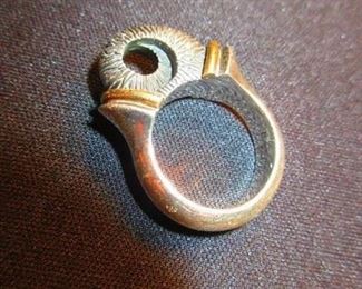Artisan made sterling ring