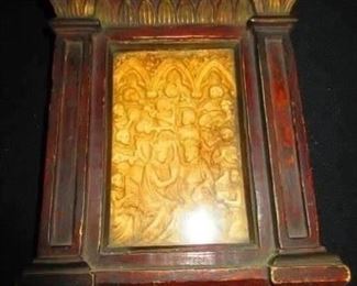 Early 19th century framed icon