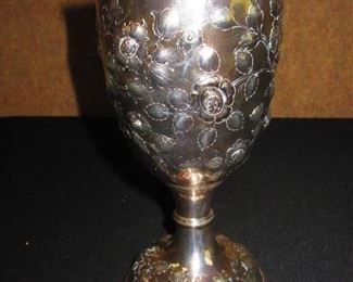 19th century plated goblet