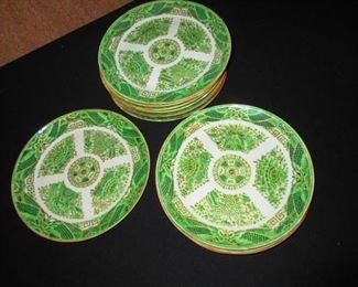 Group of Chinese plates
