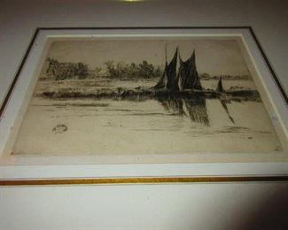 "Hurlingham" by Whistler (plate destroyed)