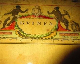 Guinea Map circa 1683