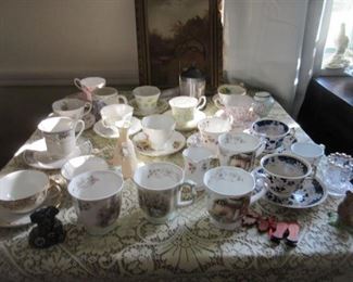 Cups and saucers
