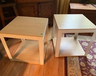 2 Ikea Side Tables