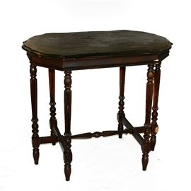 Antique Mahogany Parlor Table 