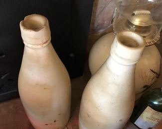 Clay bottles