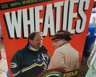 Lambeau Field Wheaties box of cereal. Never been opened.