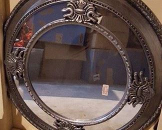 New circular mirror, still in packaging