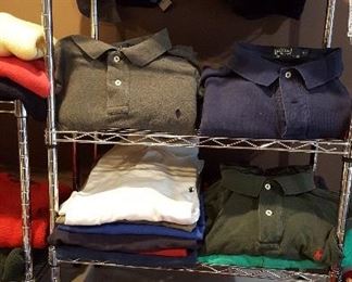 Mens Ralph Lauren clothing (most are XL)