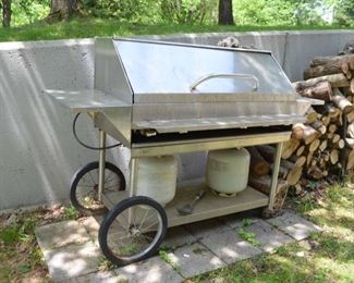 large gas grill