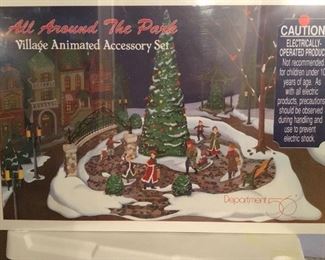 Dept 56 All Around the Park sealed in box 