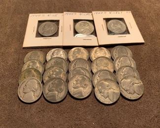 SILVER War Nickels