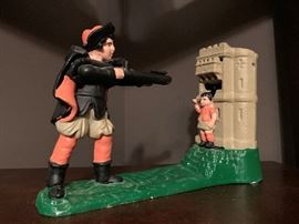 William Tell Cast Iron Bank