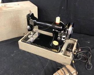 Antique Deluxe Sewing Machine