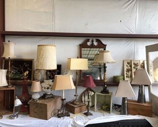 New and Vintage Lamps