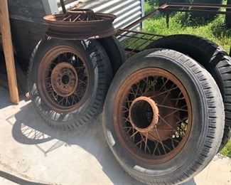 Antique Car Wheels