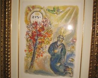 Chagall Lithograph with certificate