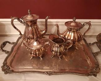 Silver Plate tea set