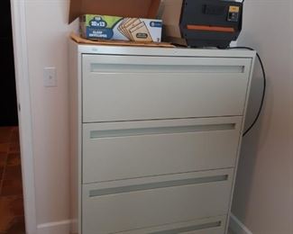 Lateral file cabinet