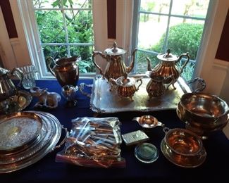 Moore Silver Plate pieces