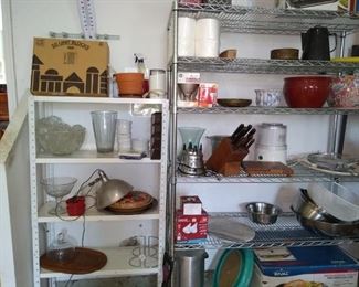 Shelving and all that other great stuff that you find in garages