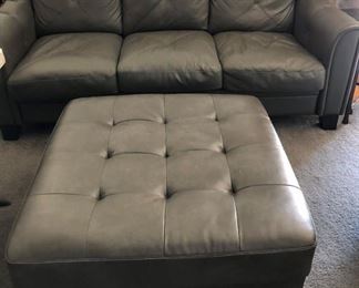 Ashley Sofa, Loveseat, Chair and Oversized Ottoman (Durablend) Like New!