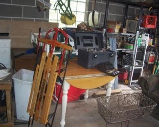 LOTS OF STUFF IN THE GARAGE