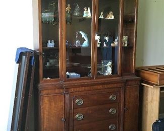 Cherry china cabinet