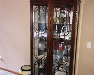 DOUBLE DOOR CURIO/CHINA CABINET