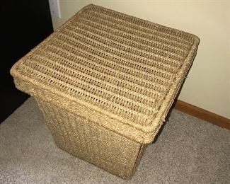 WICKER STORAGE BASKET