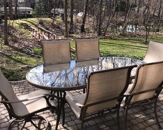 12 PC PATIO FURNITURE SET