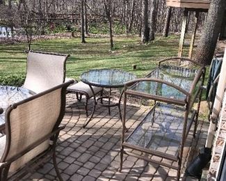 12 PC PATIO FURNITURE SET