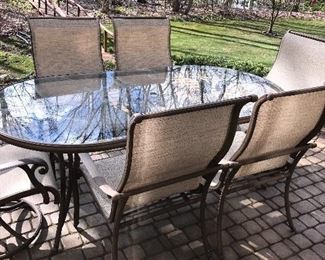 12 PC PATIO FURNITURE SET