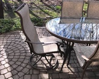 12 PC PATIO FURNITURE SET