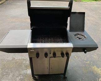 KENMORE GAS GRILL WITH SIDE BURNER