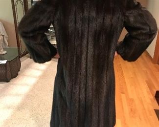 MINK FUR COAT - S SIZE