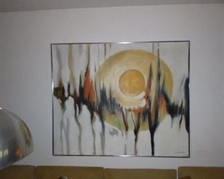 Tom Hayward Abstract Painting