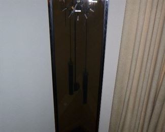 Howard Miller Lucite floor clock