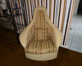 Adrian Pearsall Swivel Lounge Chair 