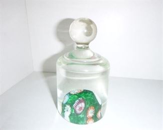 Murano Millefiori art glass Paperweight 