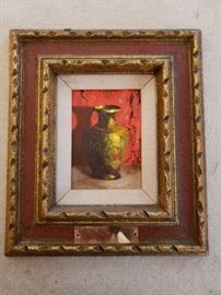 Jack Bailey framed oil painting